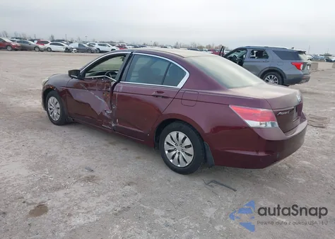 2010 Honda Accord 2.4 Lx from USA, damaged, VIN 1HGCP2F35AA033692